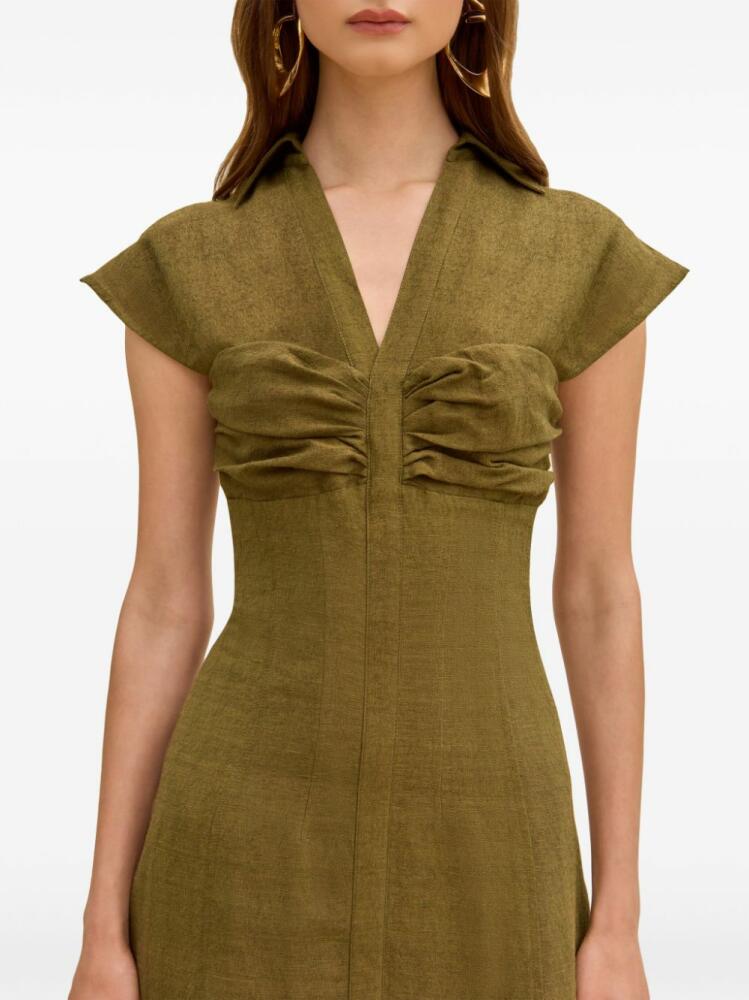 Cult Gaia Amora midi dress - Green Cover