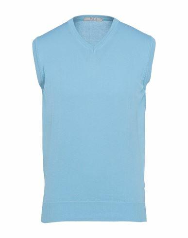 Tsd12 Man Sweater Sky blue Cotton Cover