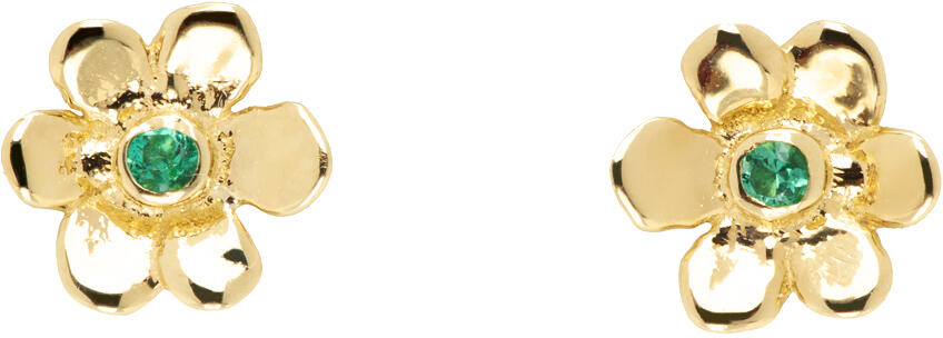 Mondo Mondo Gold Mini Daisy Stud Earrings Cover