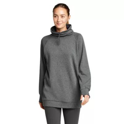 Eddie Bauer Women's Northern Lights Funnel-Neck Sweatshirt Cover