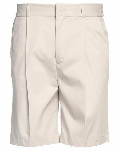 Kiefermann Man Shorts & Bermuda Shorts Light grey Cotton, Polyester, Elastane Cover