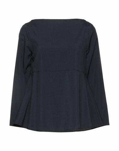 Alessia Santi Woman Top Midnight blue Polyester Cover