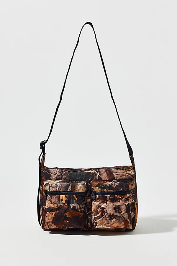 BAGGU Medium Cargo Crossbody Bag in Photo Forest Cover