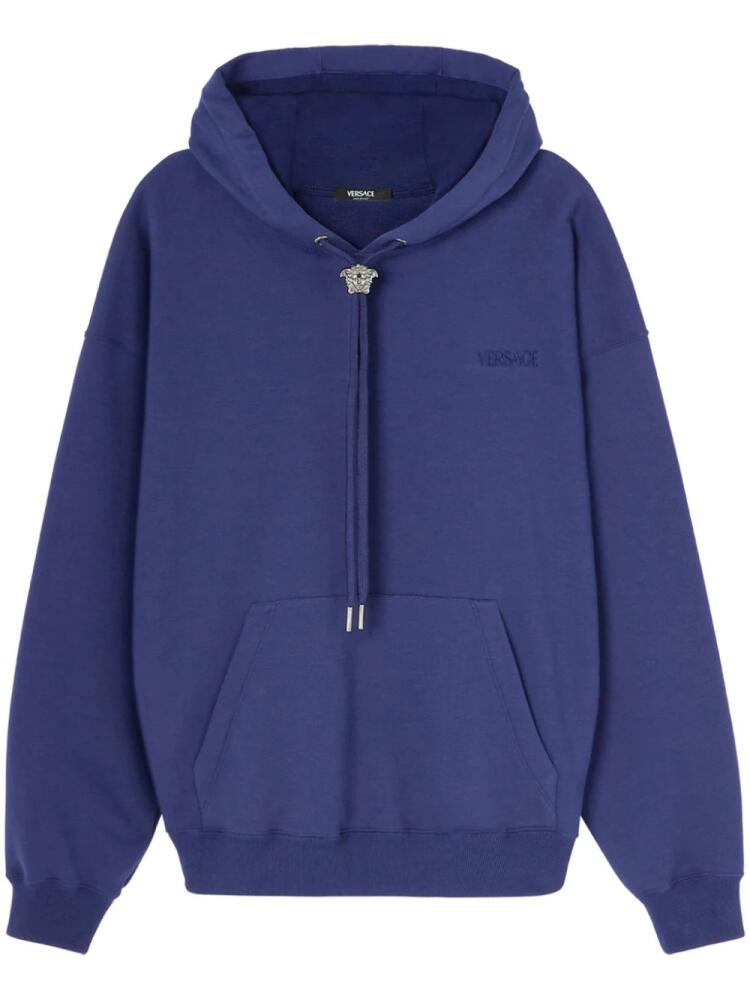 Versace La Medusa hoodie - Blue Cover