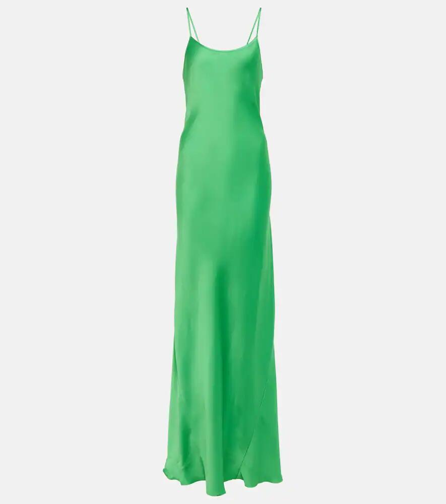 Victoria Beckham Satin gown Cover