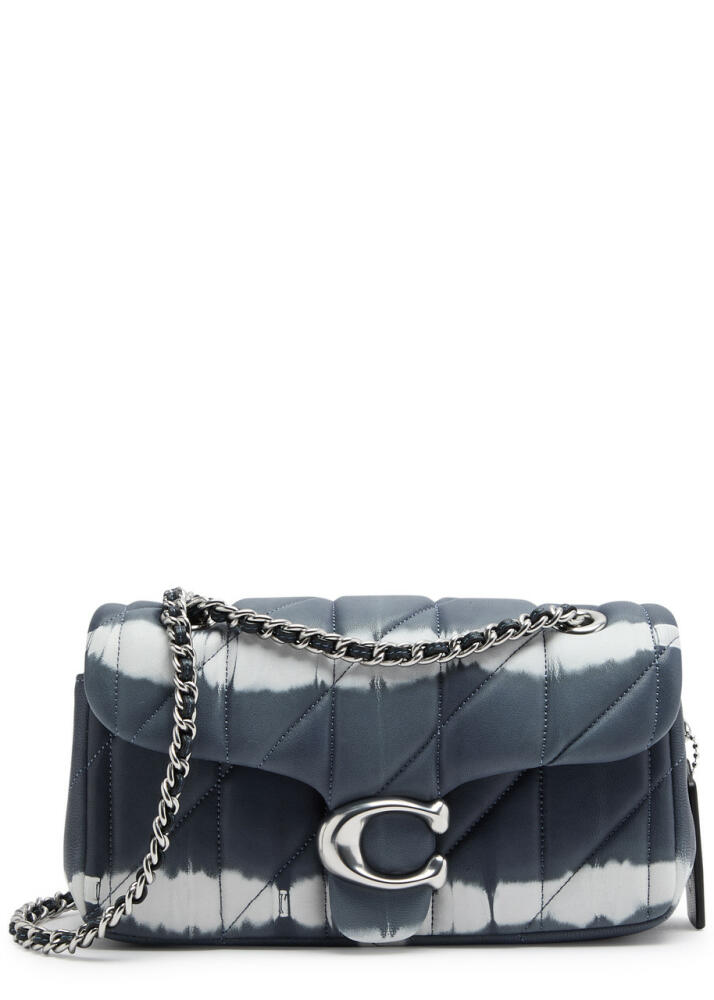 Coach Tabby 20 Quilted Leather Shoulder bag - Navy Cover