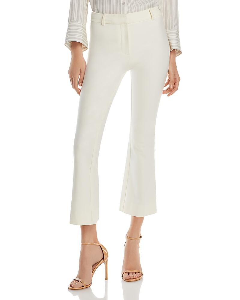 Derek Lam 10 Crosby Cropped High Waist Flared Pants Cover