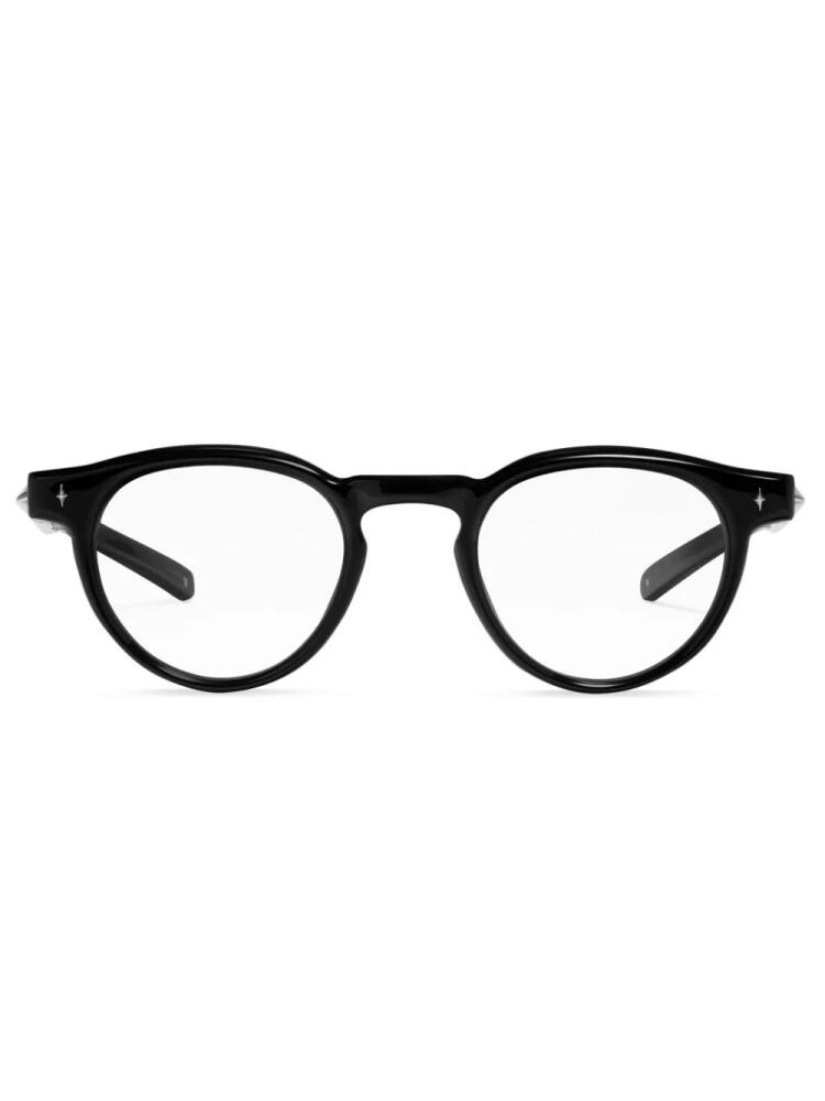 Gentle Monster Ron 01 round-frame glasses - Black Cover