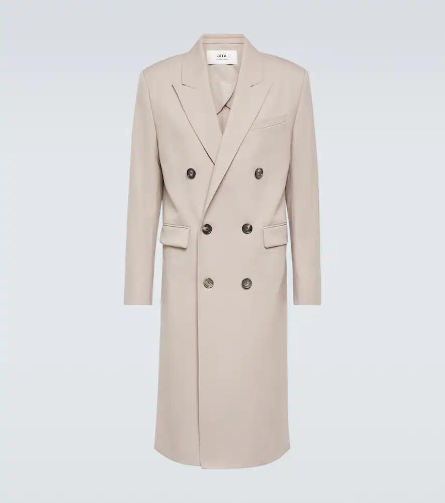 Ami Paris Virgin wool gabardine coat Cover