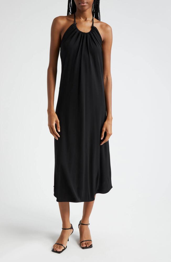 Saks Potts Courtney Halter Dress in Black Cover