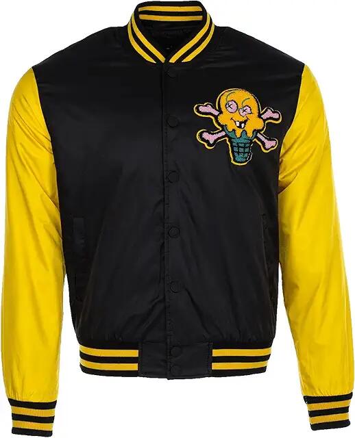 Ice Cream Static Jacket (Black) Men's Jacket Cover