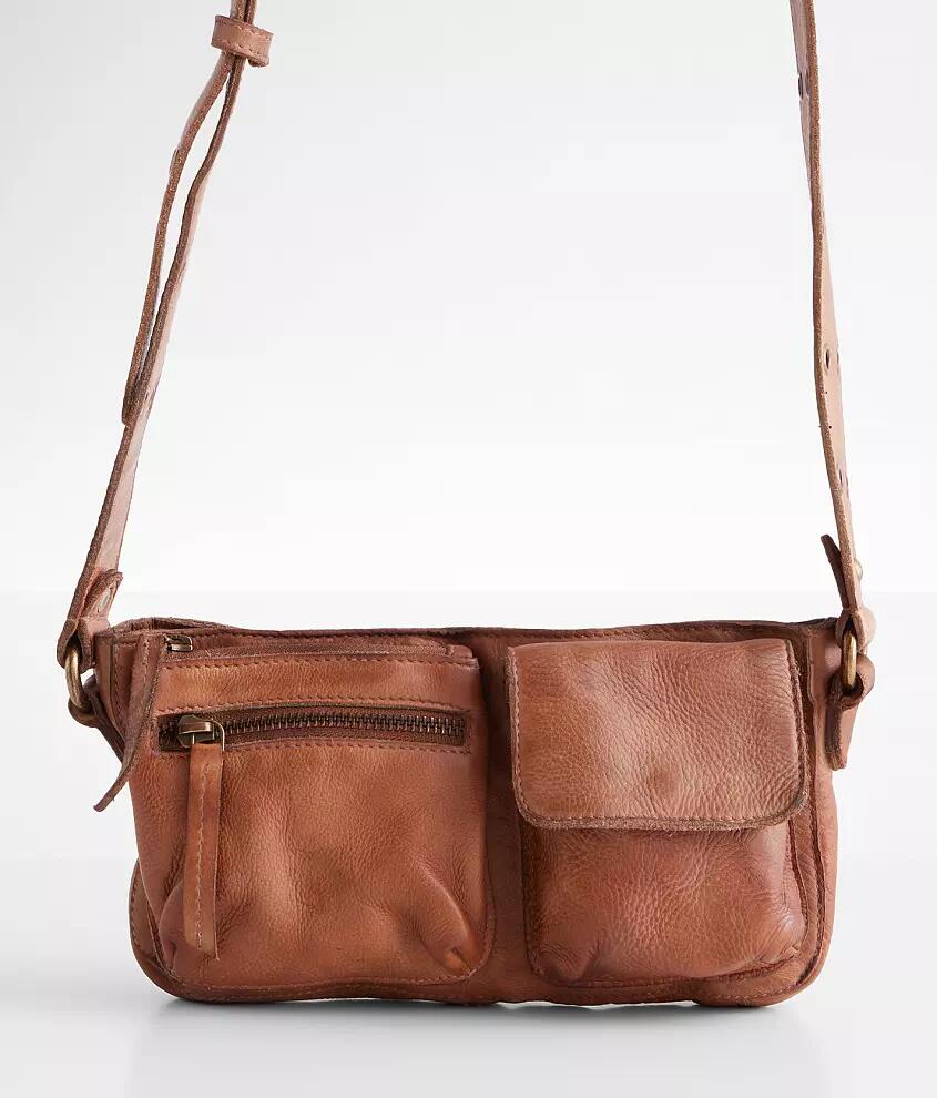 Free People Wade Leather Sling Purse Cover