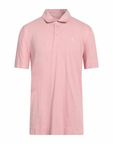 Ballantyne Man Polo shirt Pink Cotton Cover