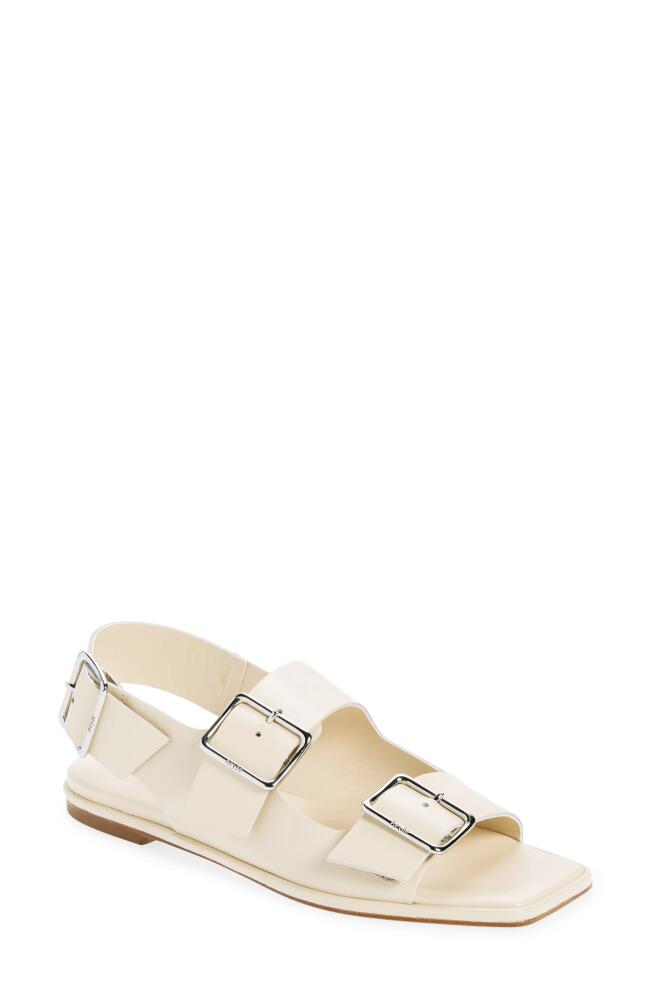 aeyde Tekla Slingback Sandal in Creamy Cover