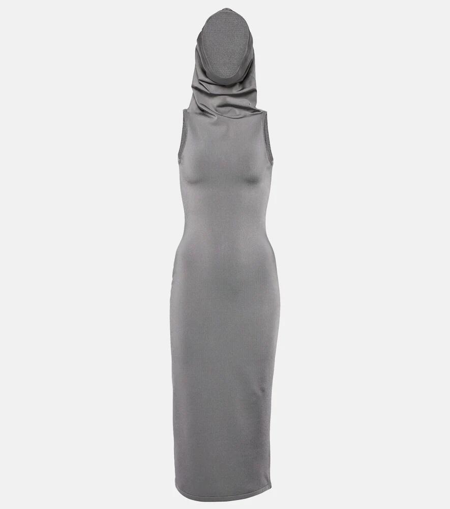 Alaïa Hooded jersey midi dress Cover