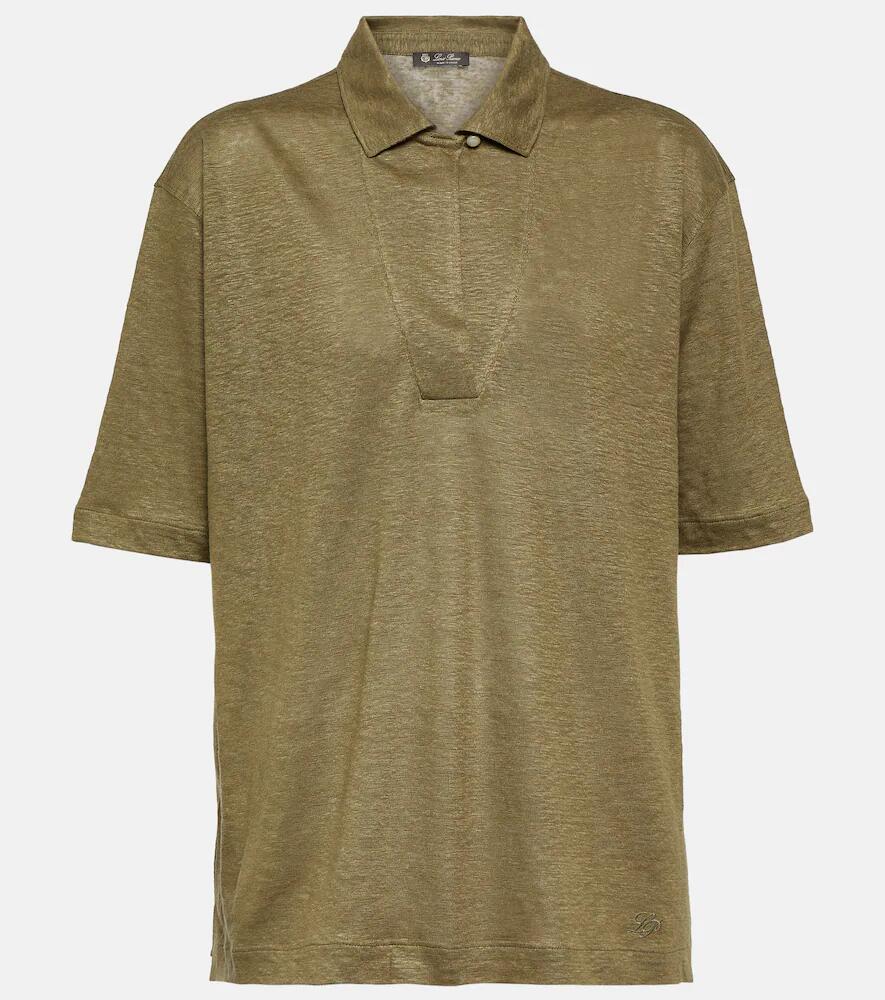 Loro Piana Linen polo top Cover