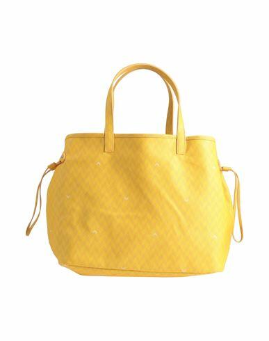 Mia Bag Woman Handbag Yellow PVC - Polyvinyl chloride Cover