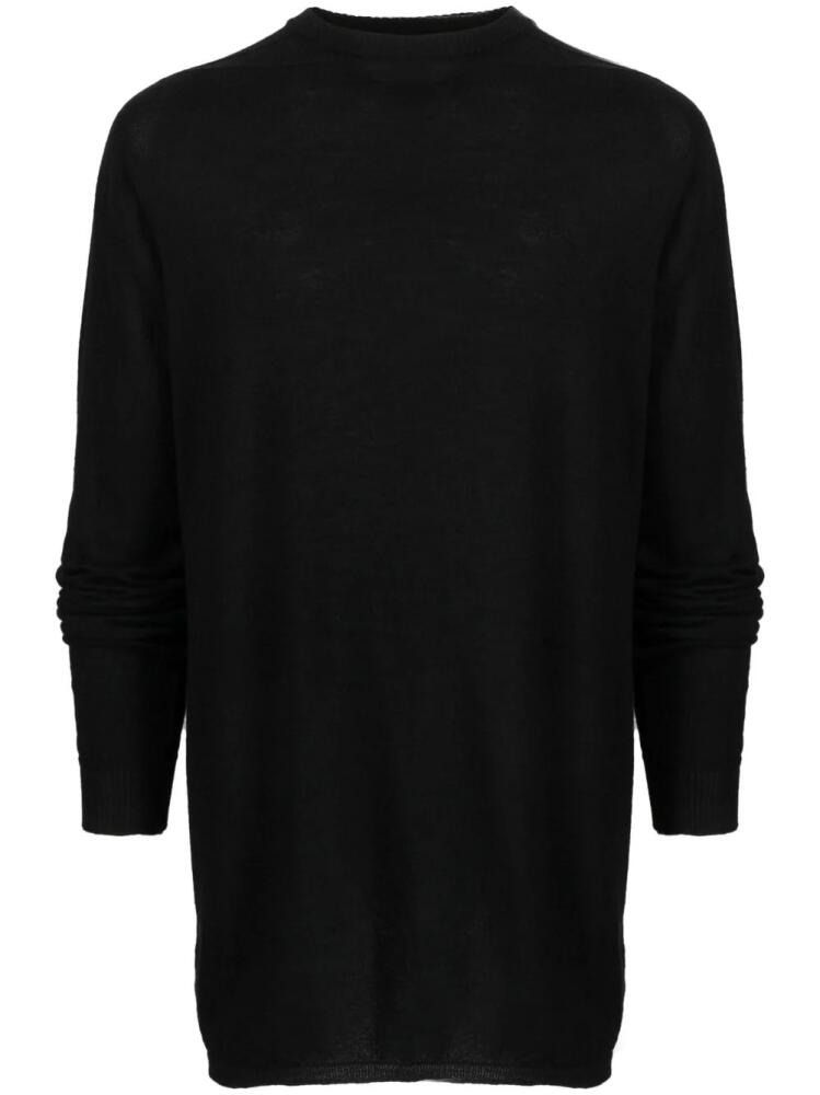 Rick Owens round-neck cashmere jumper - Black Cover