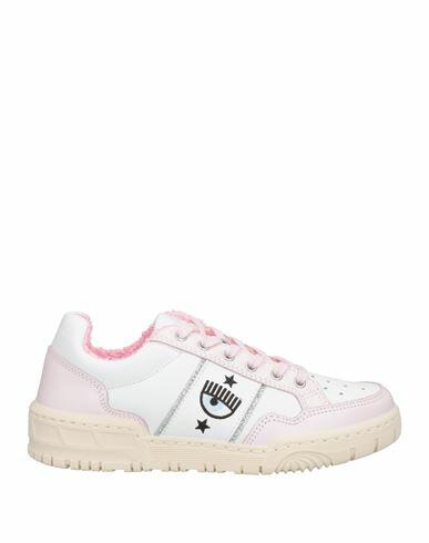 Chiara Ferragni Woman Sneakers Light pink Soft Leather Cover