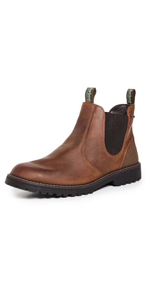 Barbour Barbour Patton Chelsea Boots Teak Cover