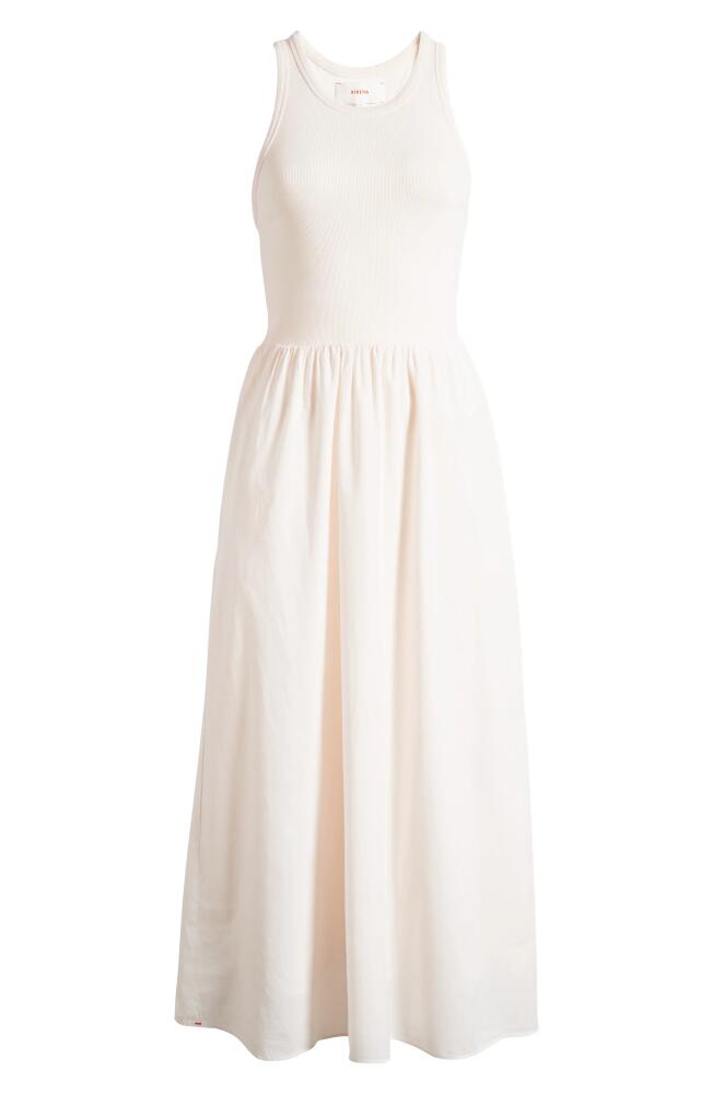 XÍRENA Flynn Mixed Media Maxi Dress in Cream Peach Cover