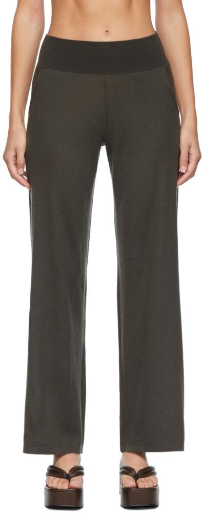 Frenckenberger Cashmere Wide-Leg Lounge Pants Cover