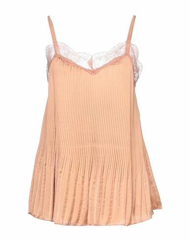 Massimo Rebecchi Woman Top Sand Polyester Cover