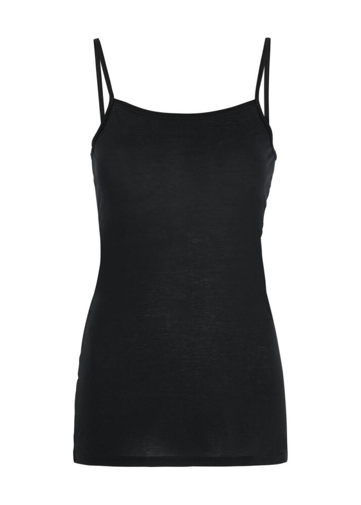 Hanro Ultralight Cotton Camisole top - Black Cover