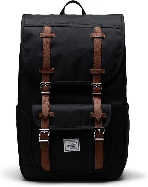 Herschel Supply Co. Little America Mid Backpack (Black) Backpack Bags Cover