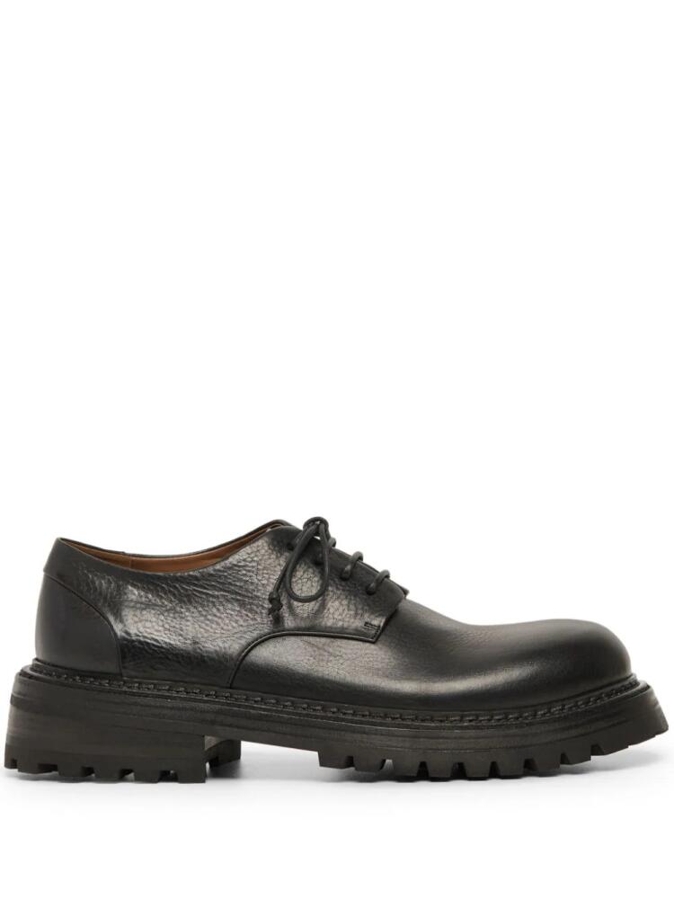 Marsèll leather derby shoes with chunky outsole - Black Cover