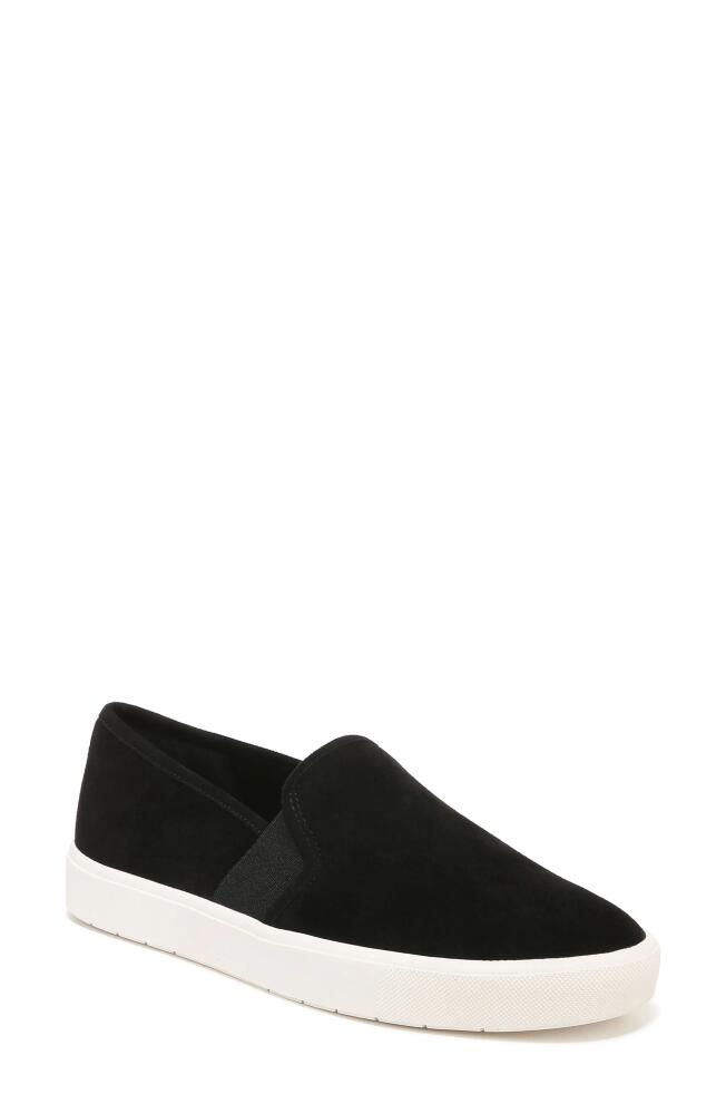 Vince Blair Slip-On Sneaker in Black Suede Cover