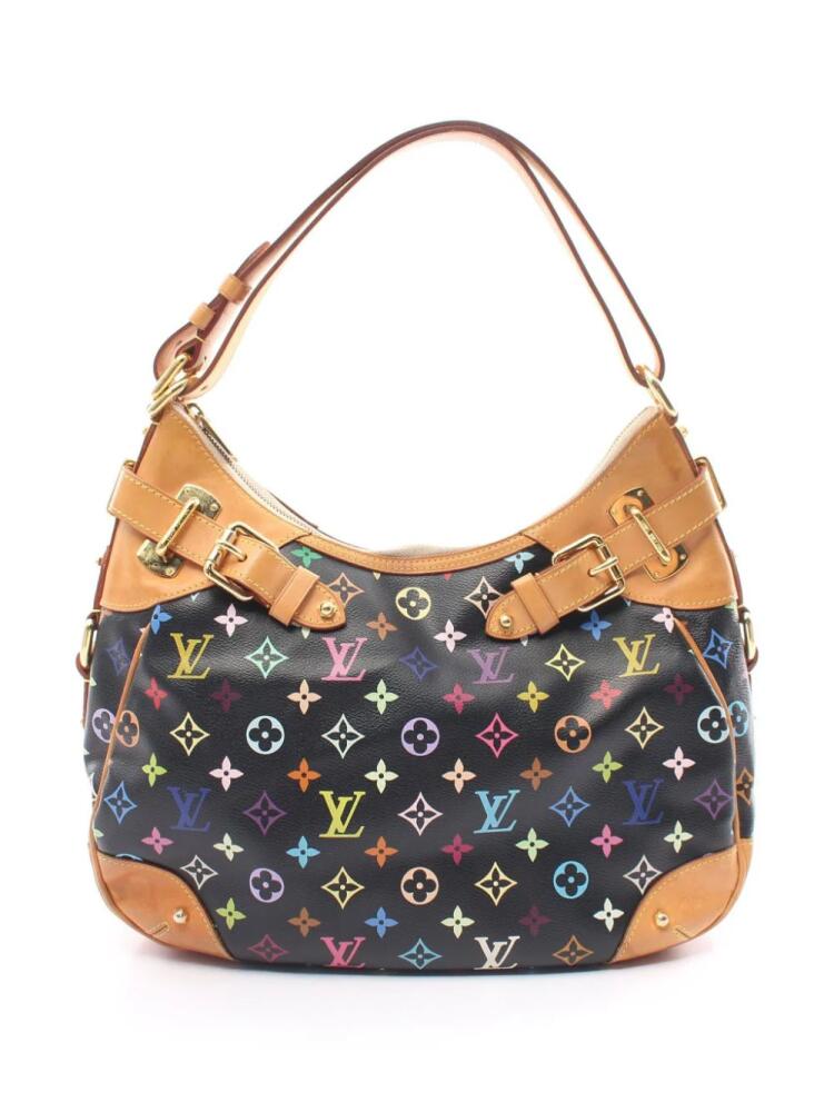 Louis Vuitton Pre-Owned 2010 Greta monogram shoulder bag - Black Cover