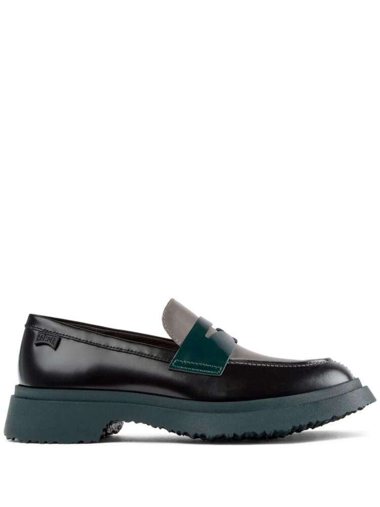 Camper Walden mismatched colour-block loafers - Black Cover