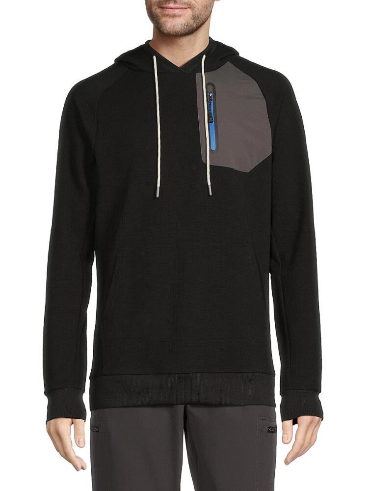 Avalanche Men's Colorblock Hoodie - Black Cover