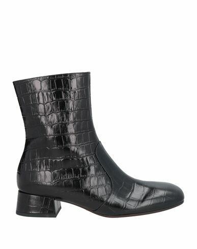 Chie Mihara Woman Ankle boots Black Soft Leather Cover