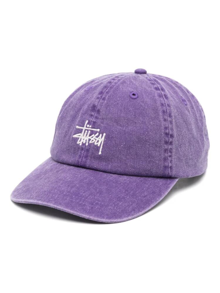 Stüssy Low Pro Basic baseball cap - Purple Cover