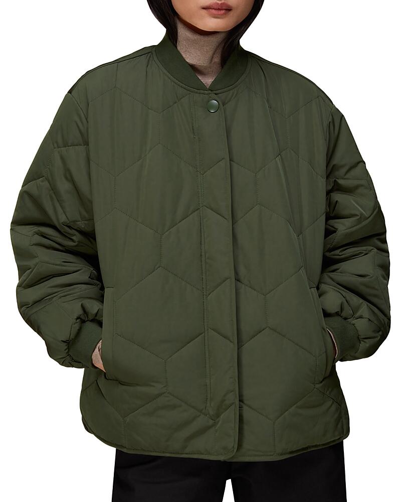 Whistles Ida Short Quilted Jacket Cover