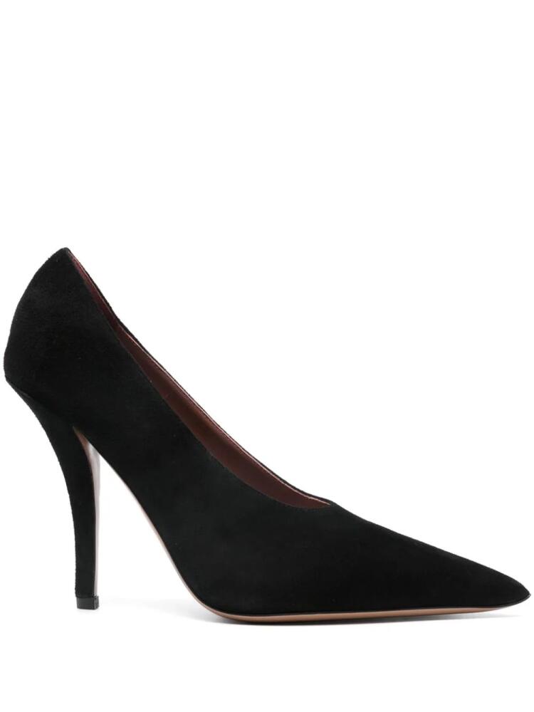 Paris Texas 110mm suede pumps - Black Cover