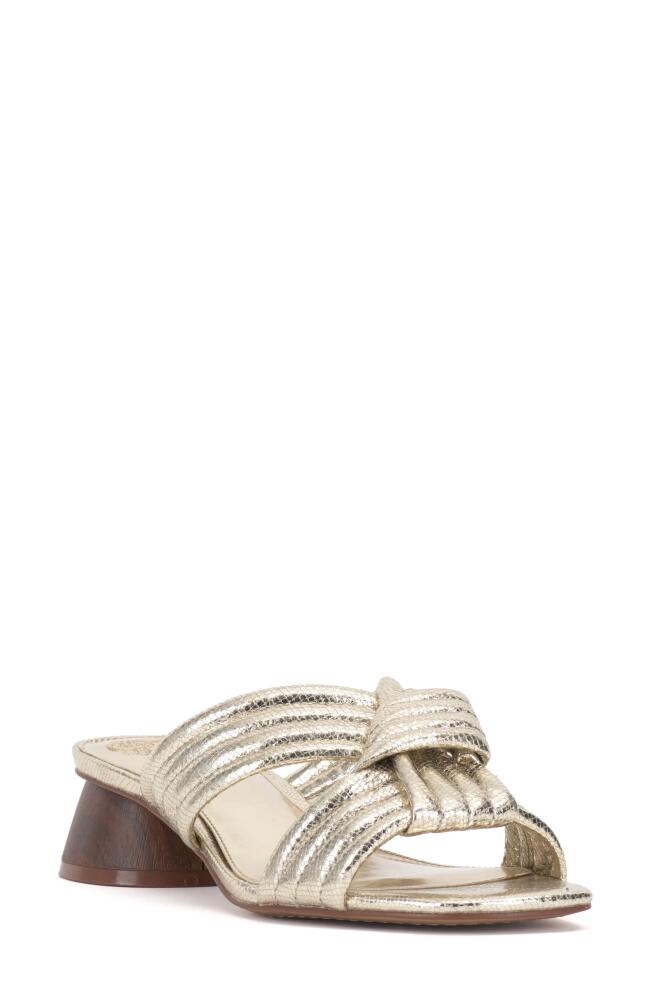 Vince Camuto Lomala Strappy Sandal in Light Gold Cover