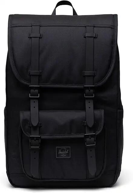 Herschel Supply Co. Little America Mid Backpack (Black Tonal) Backpack Bags Cover