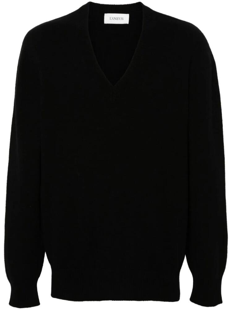 Laneus V-neck sweater - Black Cover