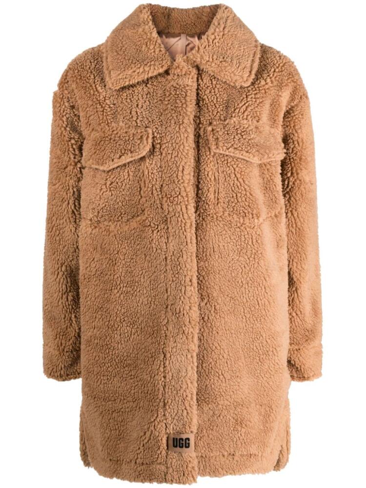 UGG Frankie UGGfluff shirt jacket - Brown Cover