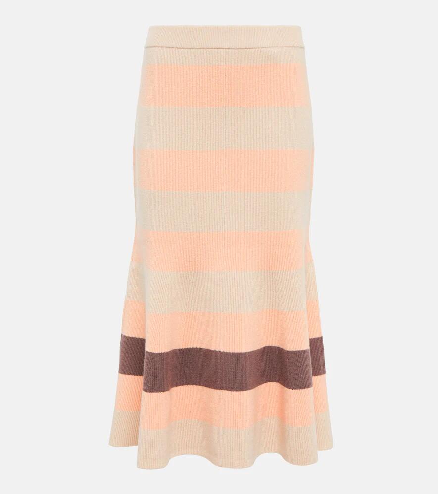 Joseph Ribbed-knit midi skirt Cover