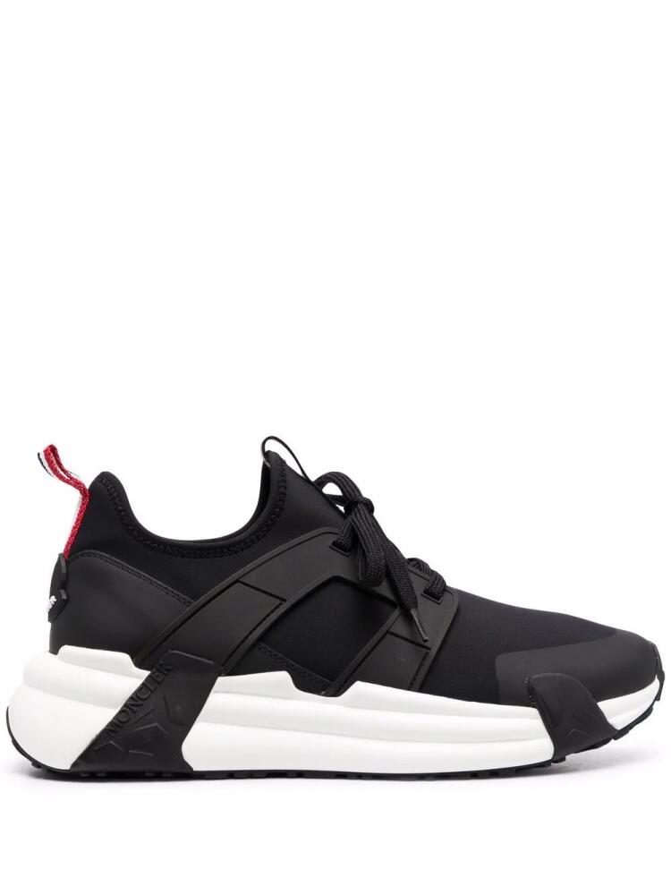 Moncler panelled chunky sneakers - Black Cover