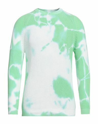 Family First Milano Man Sweater Green Cotton Cover