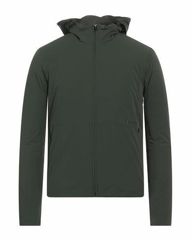 Esemplare Man Jacket Dark green Nylon, Elastane Cover