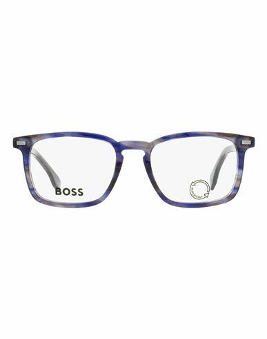 Boss Hugo Boss Rectangular B1368 Eyeglasses Man Eyeglass frame Blue Acetate Cover