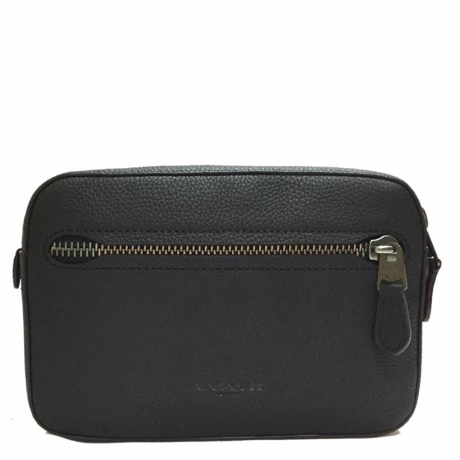 Coach Mens Black Metropolitan Soft Belt Bag Cover