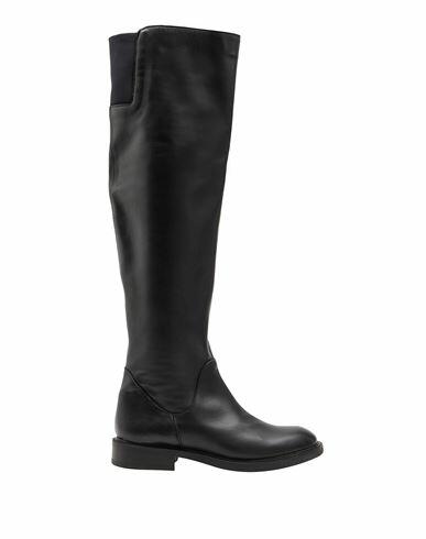 Leonardo Principi Woman Boot Black Calfskin Cover