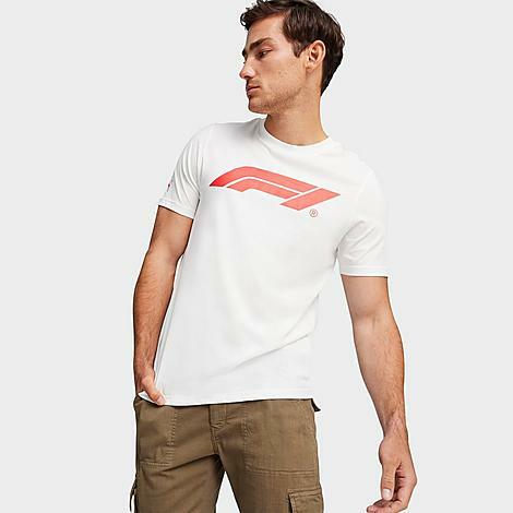 Men's Puma Essentials F1 Graphic Logo T-Shirt Cover